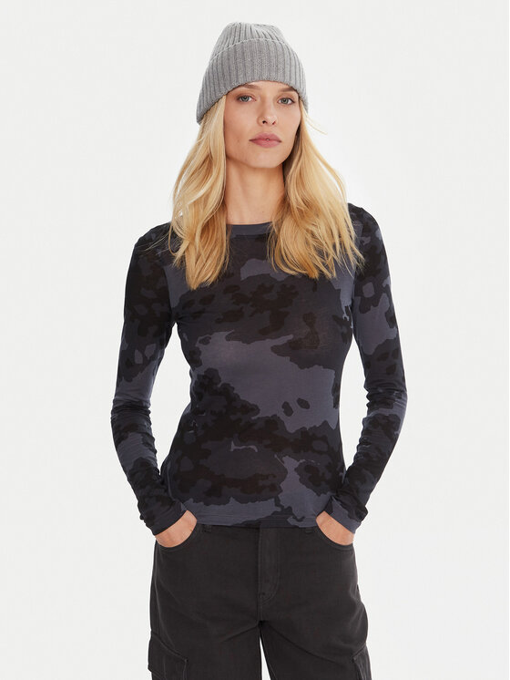 G-Star Raw Bluzka D27103-E151 Granatowy Slim Fit