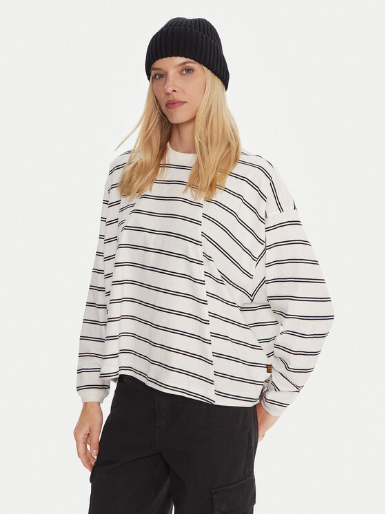 G-Star Raw Bluzka D27183-E134 Écru Oversize