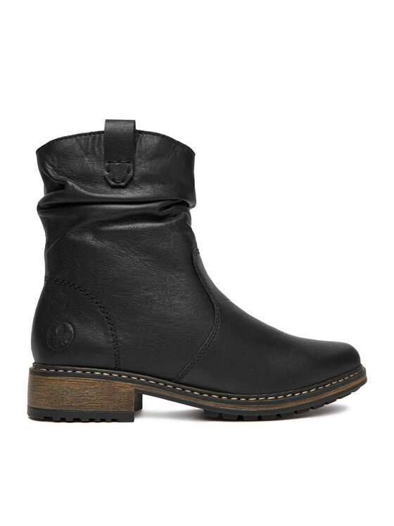 Rieker Botki Z6883-00 Czarny