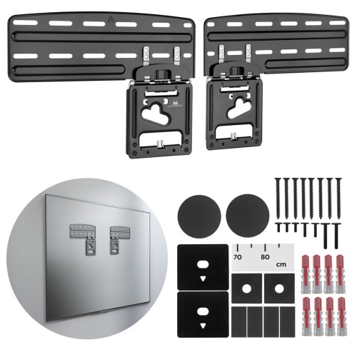 MACLEAN UCHWYT DO TV, KOMPATYBILNY Z TELEWIZORAMI SAMSUNG QLED, 43