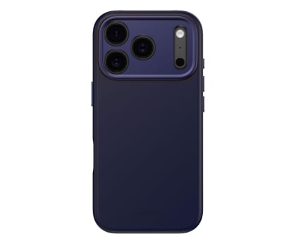 Decoded AntiMicrobial Silicone Backcover, iPhone 17 Pro , True Navy