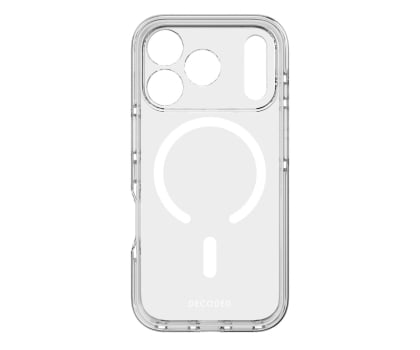 Decoded DropTec Transparent Backcover, iPhone 17 Pro, Transparant