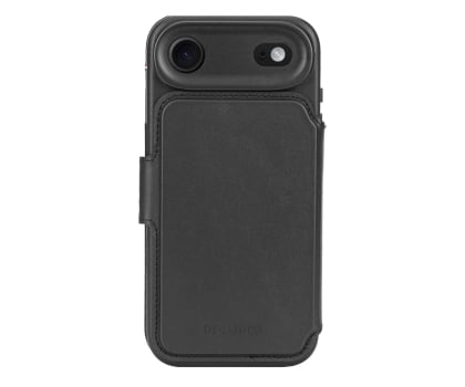 Decoded Leather Detachable Wallet, iPhone 17 Air, Black