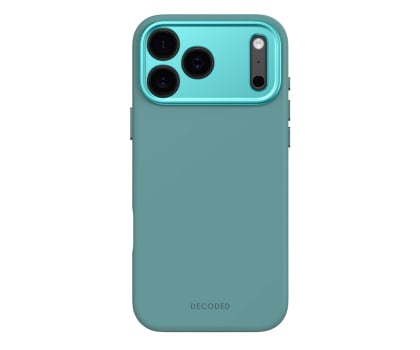 Decoded AntiMicrobial Silicone Backcover, iPhone 17 Pro Max, Blue
