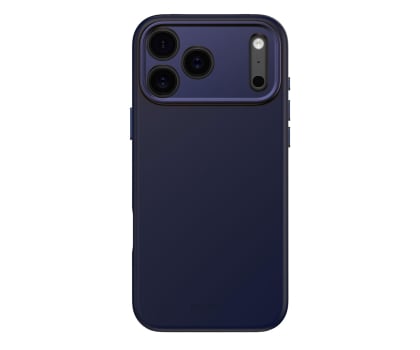 Decoded AntiMicrobial Silicone Backcover, iPhone 17 Pro Max, Navy