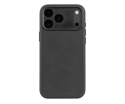 Decoded Leather Backcover, iPhone 17 Pro Max, Black