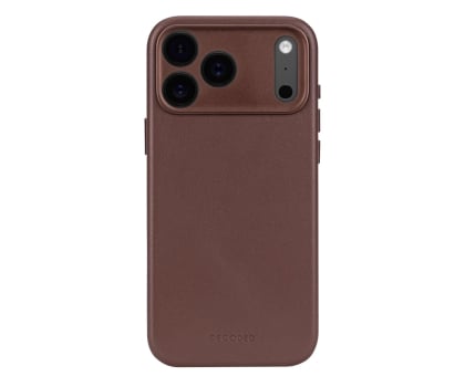 Decoded Leather Backcover, iPhone 17 Pro Max, Chocolat Brown