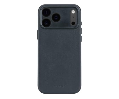 Decoded Leather Backcover, iPhone 17 Pro Max, Navy Shadow
