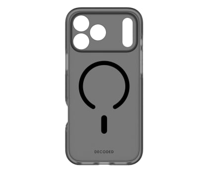 Decoded DropTec Transparent Backcover, iPhone 17 Pro Max, Black
