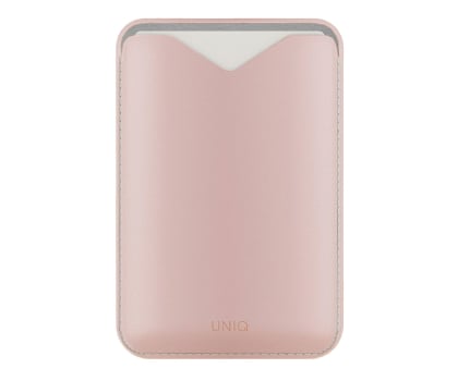 Uniq Magnetyczny portfel Lyden Evo stojak na telefon różowy