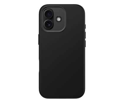 Decoded AntiMicrobial Silicone Backcover, iPhone 17, Phantom Black