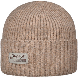 Czapka Beanie Agneta by Chillouts, beżowy, One Size