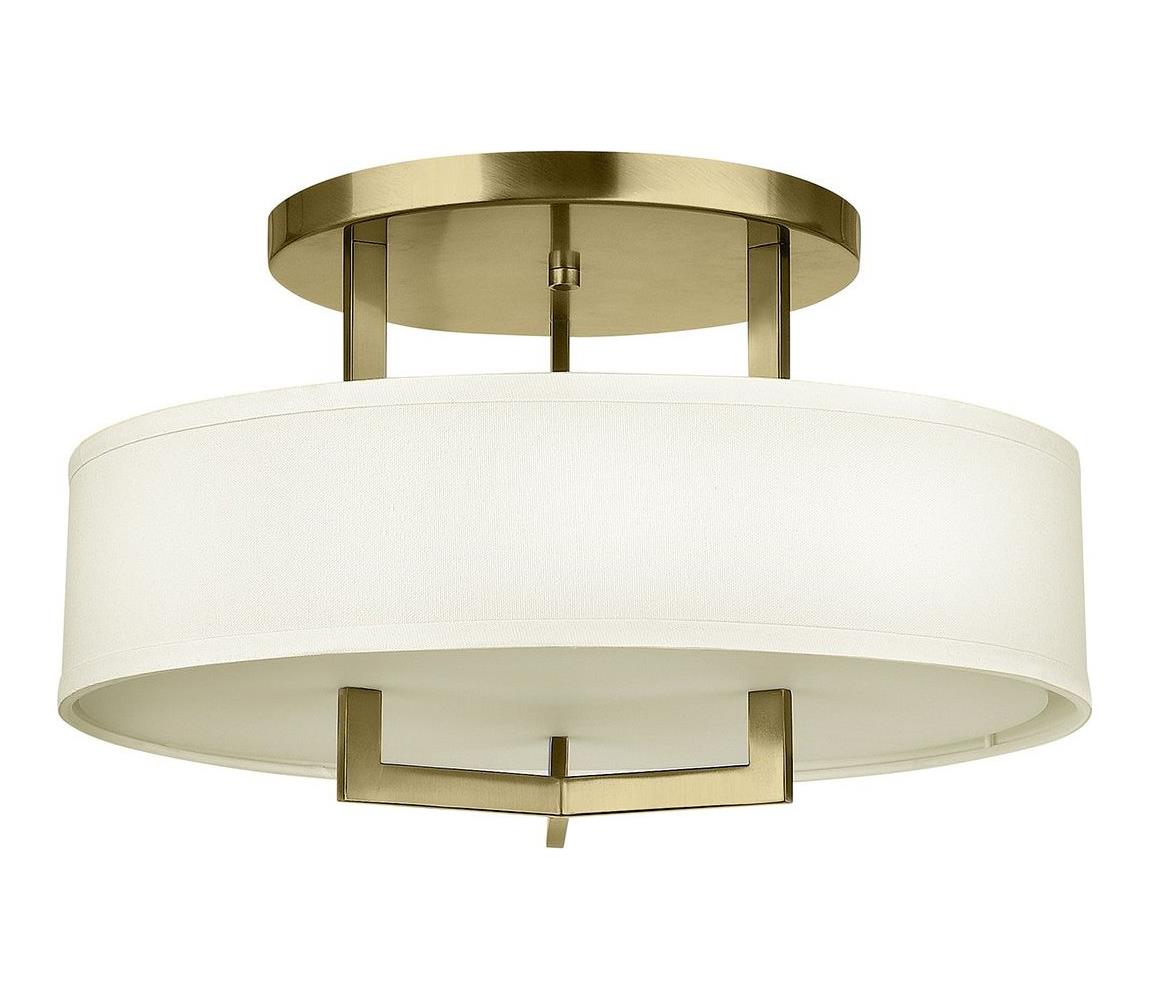 Hinkley HK-HAMPTON-SF-BB — lampa sufitowa HAMPTON, 3xE27/60W/230V, śr. 50,8 cm, złota
