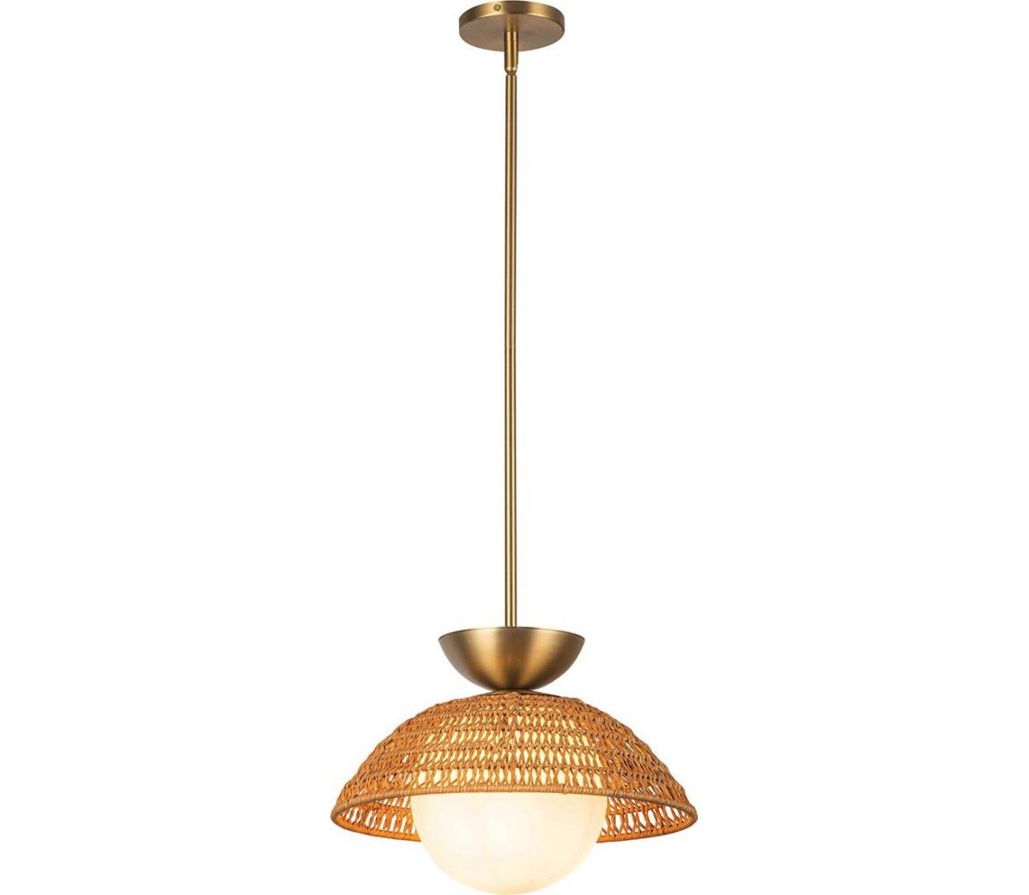 Alora Mood ALM-PERTH-P-GD - Żyrandol na pręcie PERTH 1xE27/60W/230V Ø 37,5 cm złoty