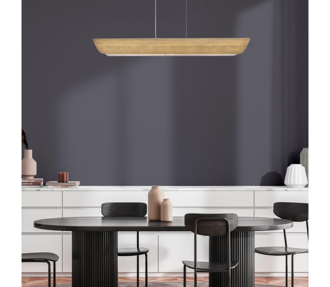 Hinkley HK-ARCO-LED-LP-117-HB - LED żyrandol na linkach ARCO LED/43W/230V 3000K złoty