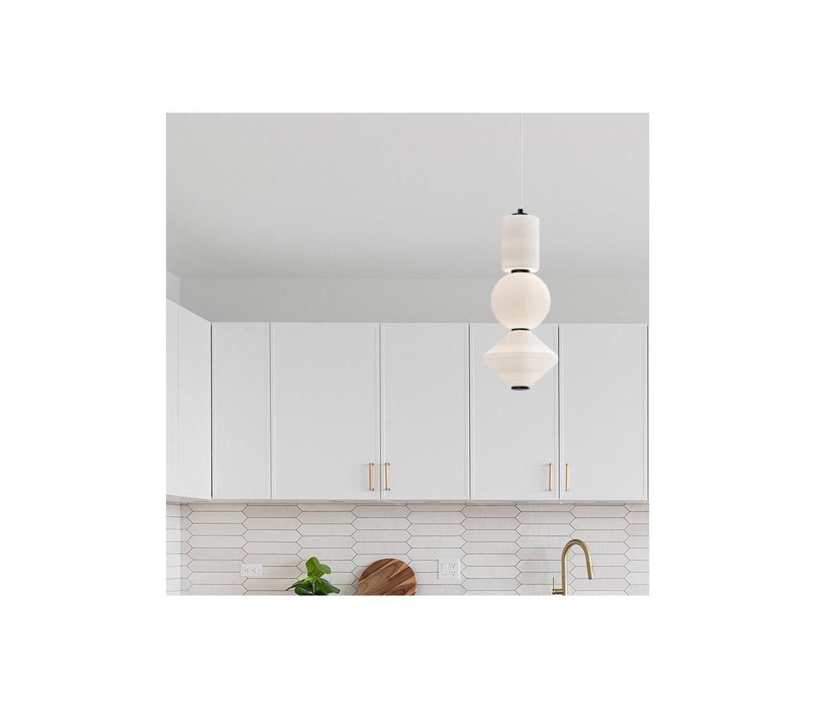 Alora Mood ALM-BIJOU-P3-MB - LED lampa wisząca na linkach BIJOU LED/20W/230V 3000K czarna