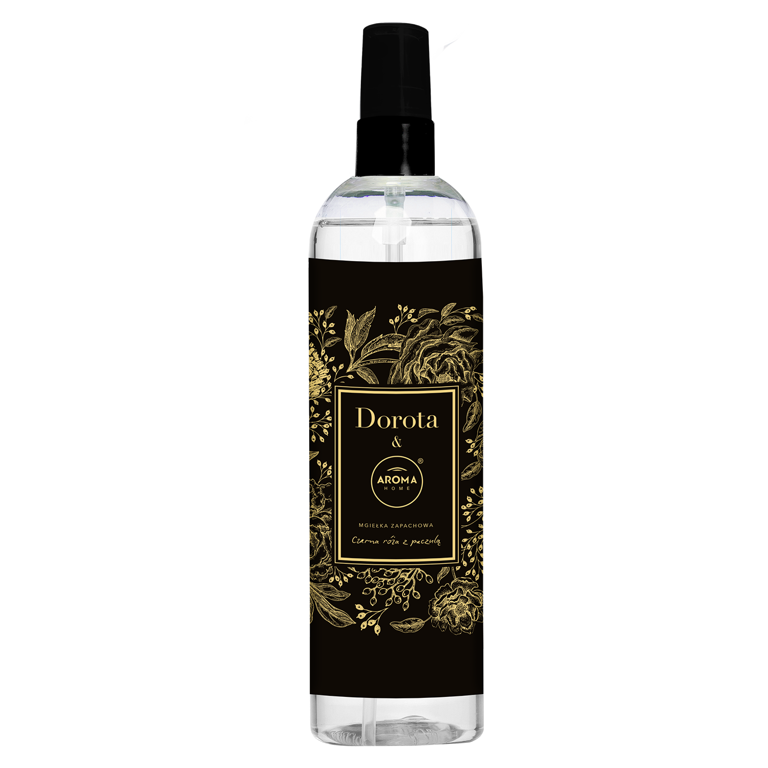 Dorota&Aroma Home, mgiełka zapachowa, czarna róża z paczulą, 300 ml