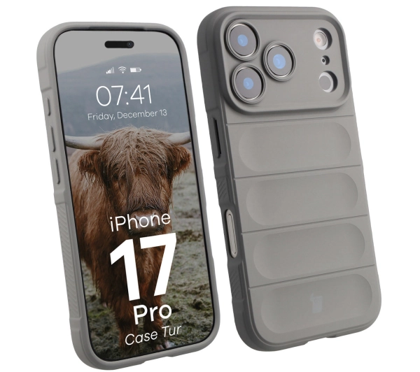 Bizon Tur do Apple iPhone 17 Pro Jasnoszary
