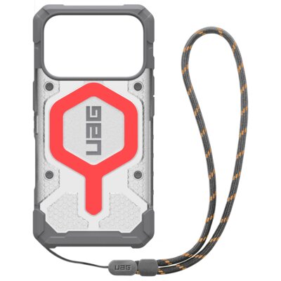 Etui UAG Pathfinder do Apple iPhone 17 Pro Przezroczysto czerwony