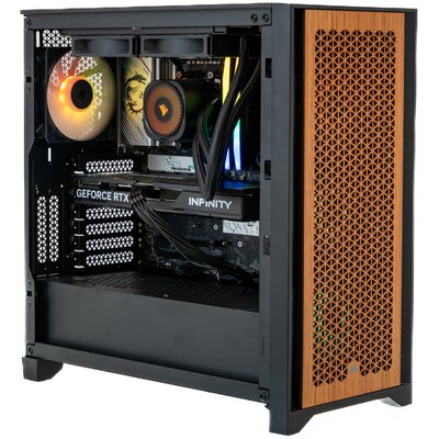 XQUANTUM Creator GeForce RTX Studio RS-R5-5060TIWH R5-9600X 32GB RAM 1TB SSD GeForce RTX5060Ti DLSS 4 Wi-Fi Windows 11 Home