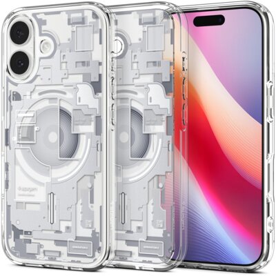 Etui SPIGEN Ultra Hybrid Mag MagSafe do Apple iPhone 17 Zero One Biały
