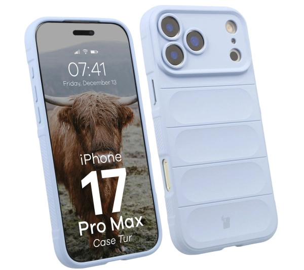 Bizon Tur do Apple iPhone 17 Pro Max Jasnoniebieski