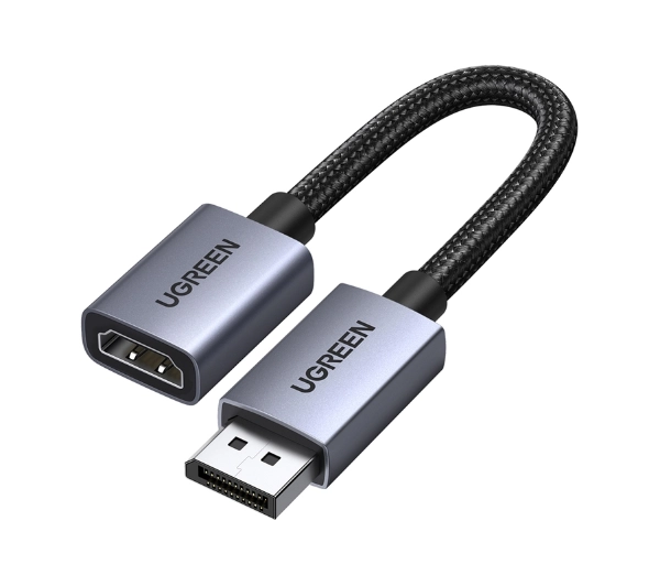 UGREEN DP133 0,2m Czarny 65982