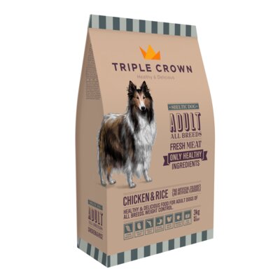 Karma dla psa TRIPLE CROWN Sbeltic Dog Kurczak z ryżem 3 kg