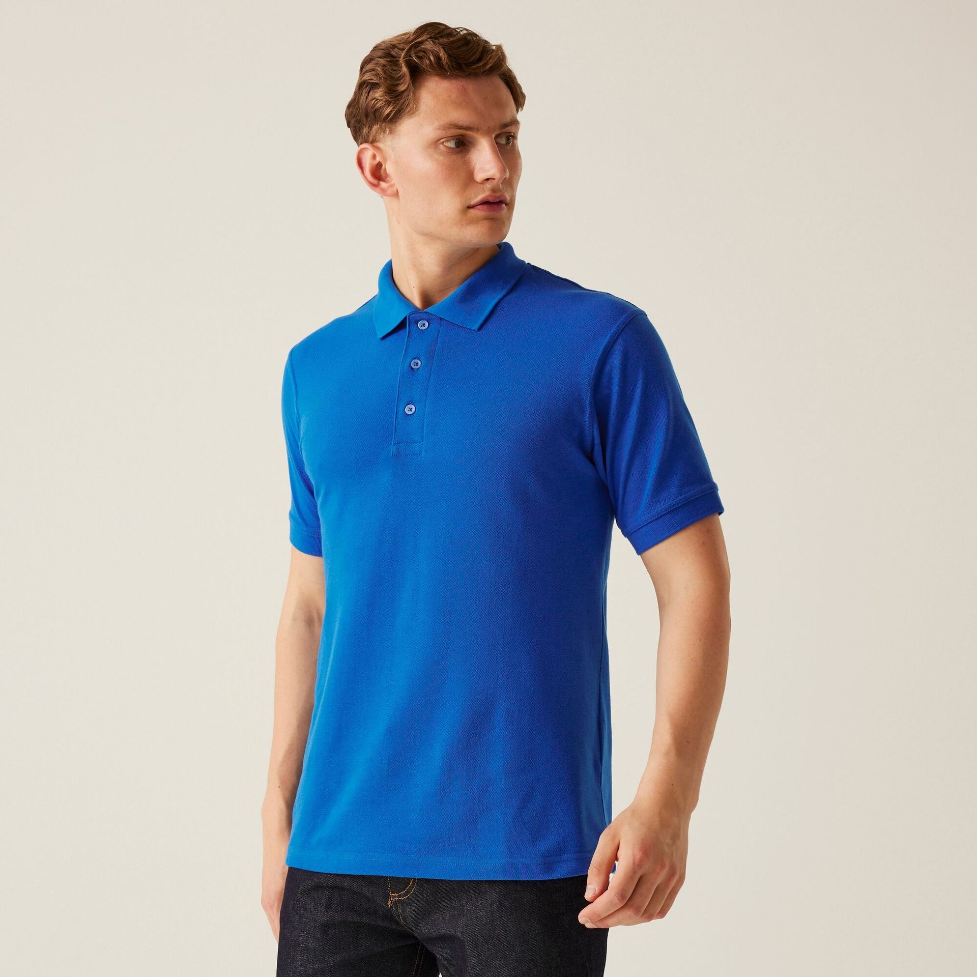 Regatta Professional Męska koszulka polo Classic Niebieski, Cotton, Rozmiar: 3XL