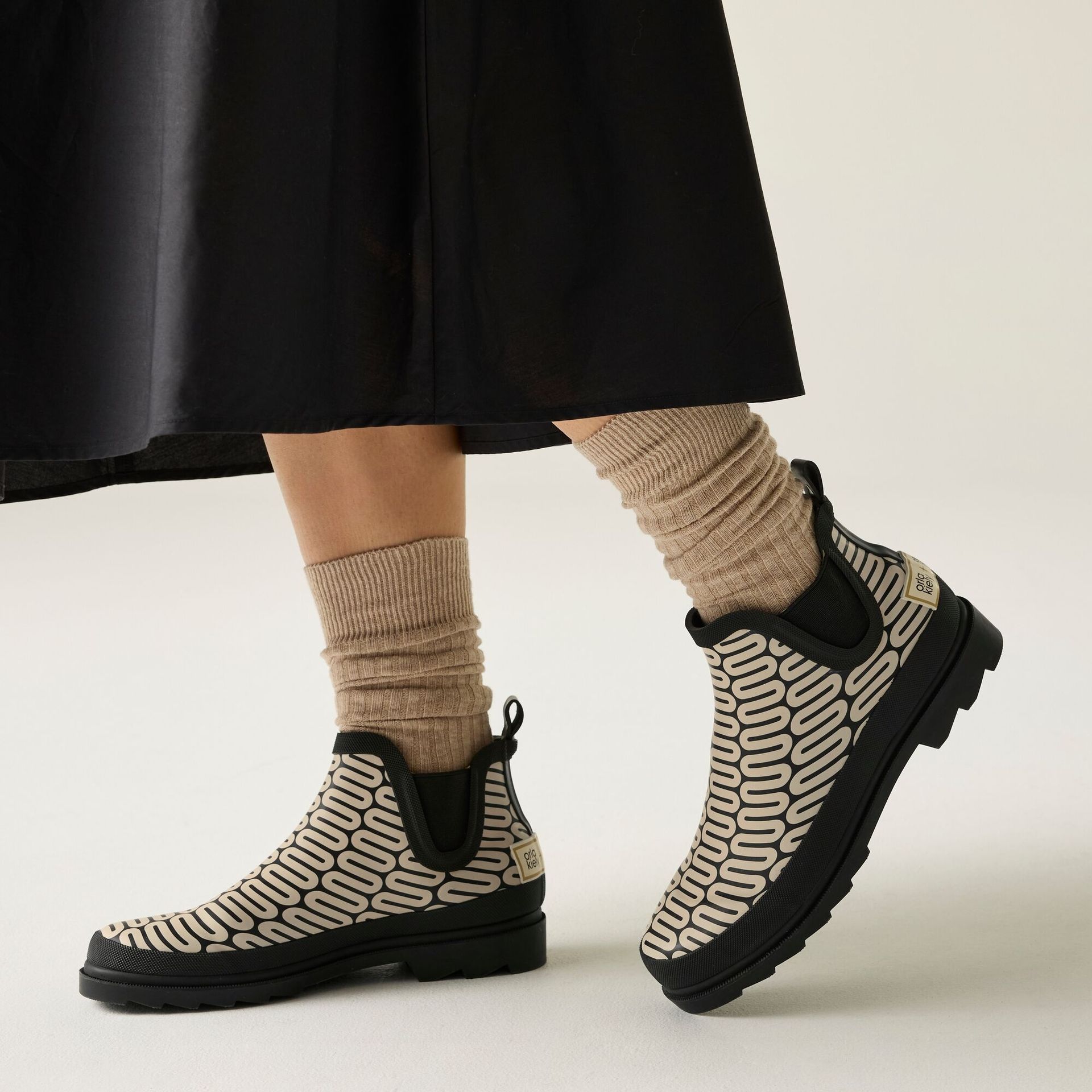 Regatta Orla Kiely Kalosze damskie Mid Czarny, Rozmiar: 42