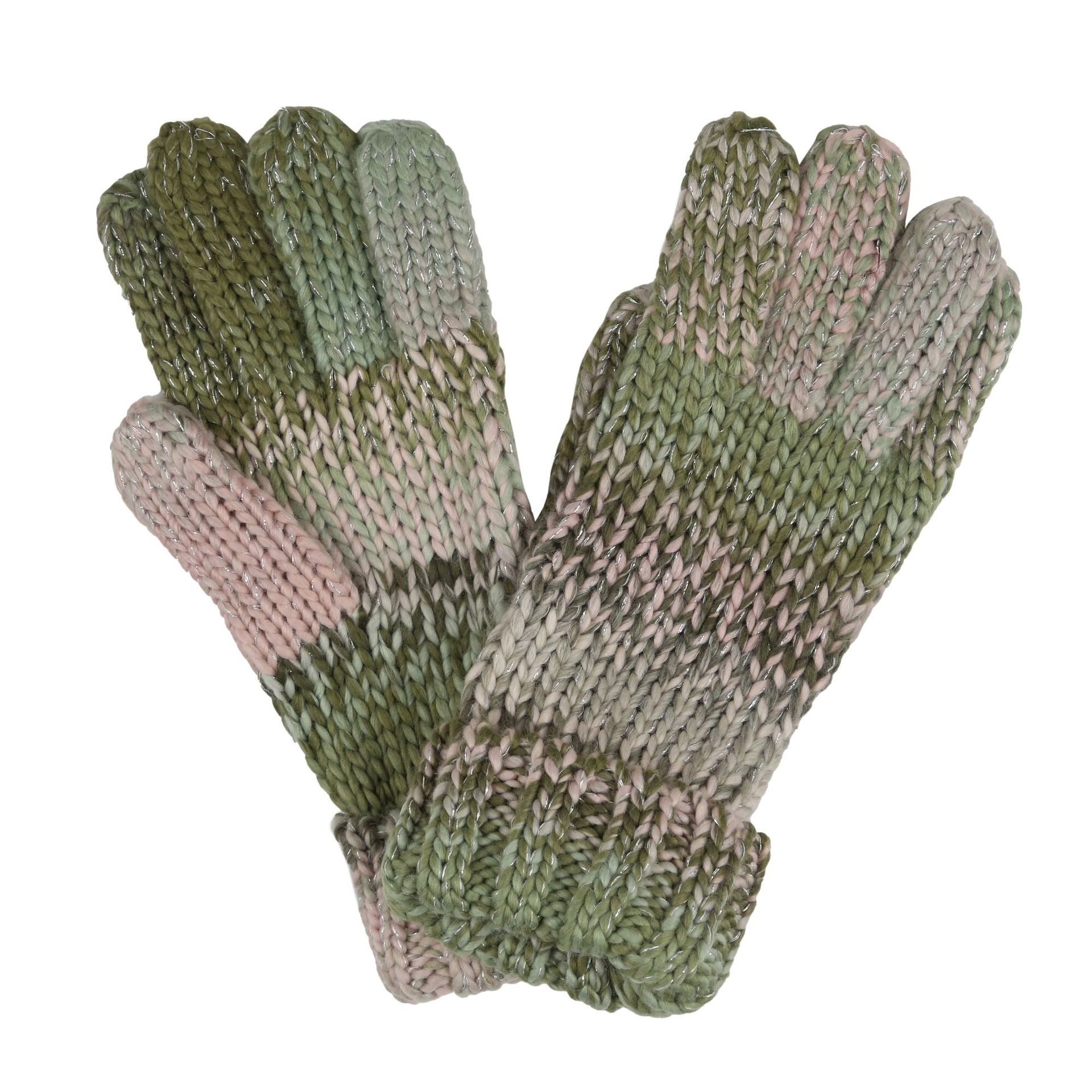 Regatta Damskie rękawiczki dzianinowe Frosty Gloves VI Miętowy, Rozmiar: L/XL