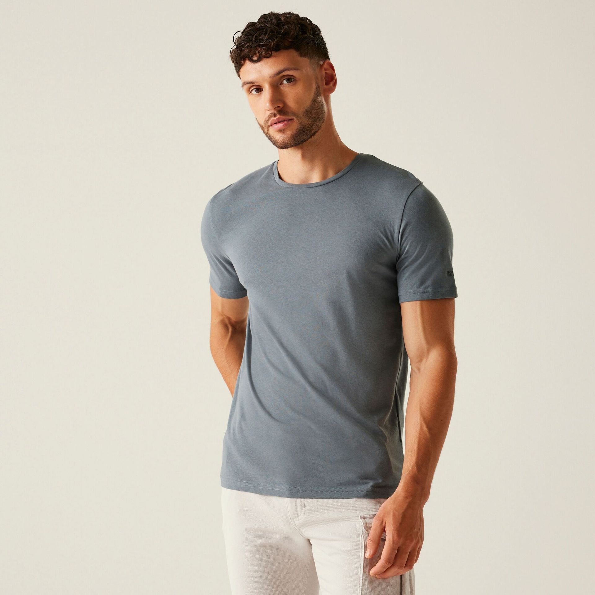 Regatta Męska koszulka Tait Niebieski, Rozmiar: XL