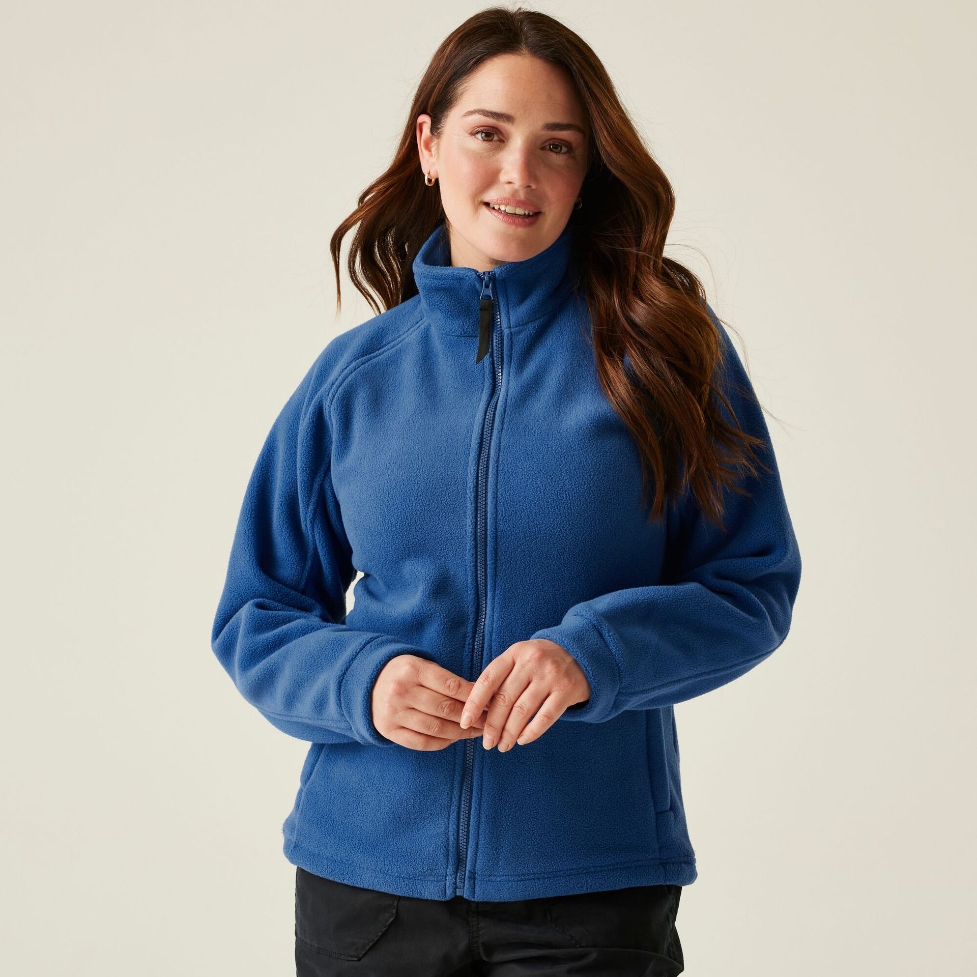 Regatta Professional Damski polar z suwakiem Thor III Niebieski, Rozmiar: 46