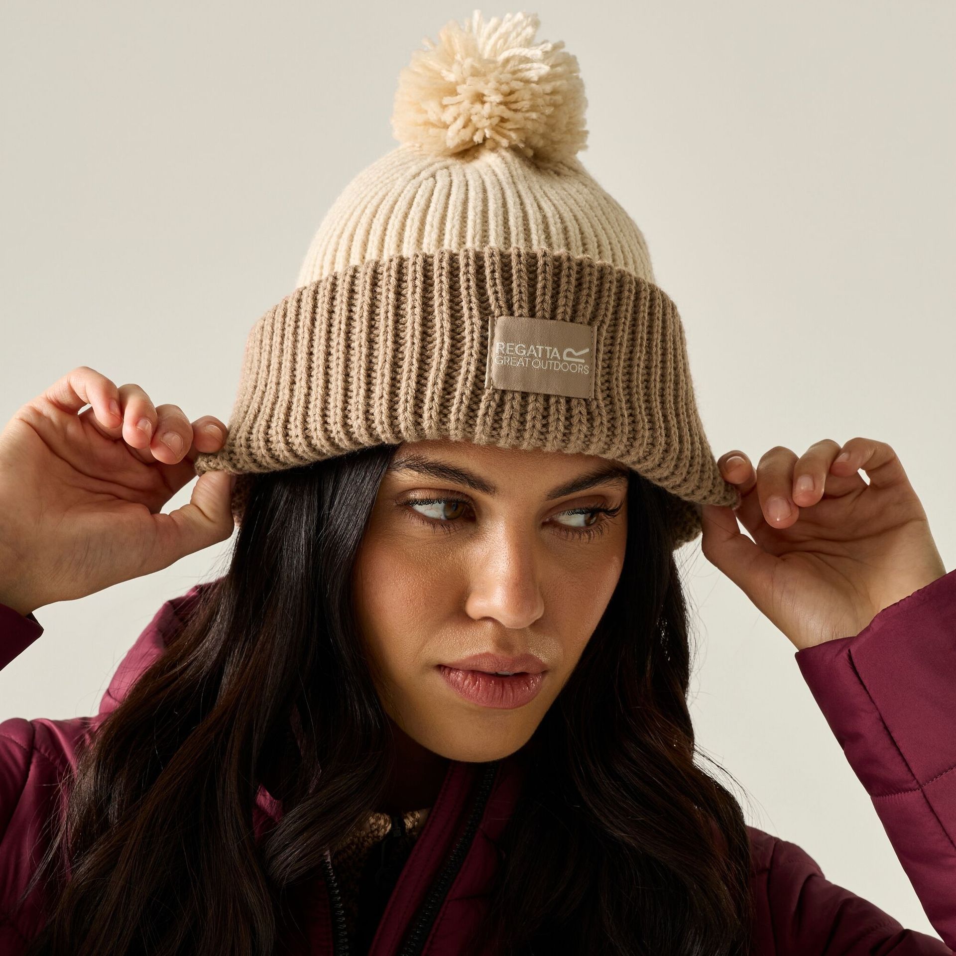 Regatta Czapka unisex beanie Connora Beżowe