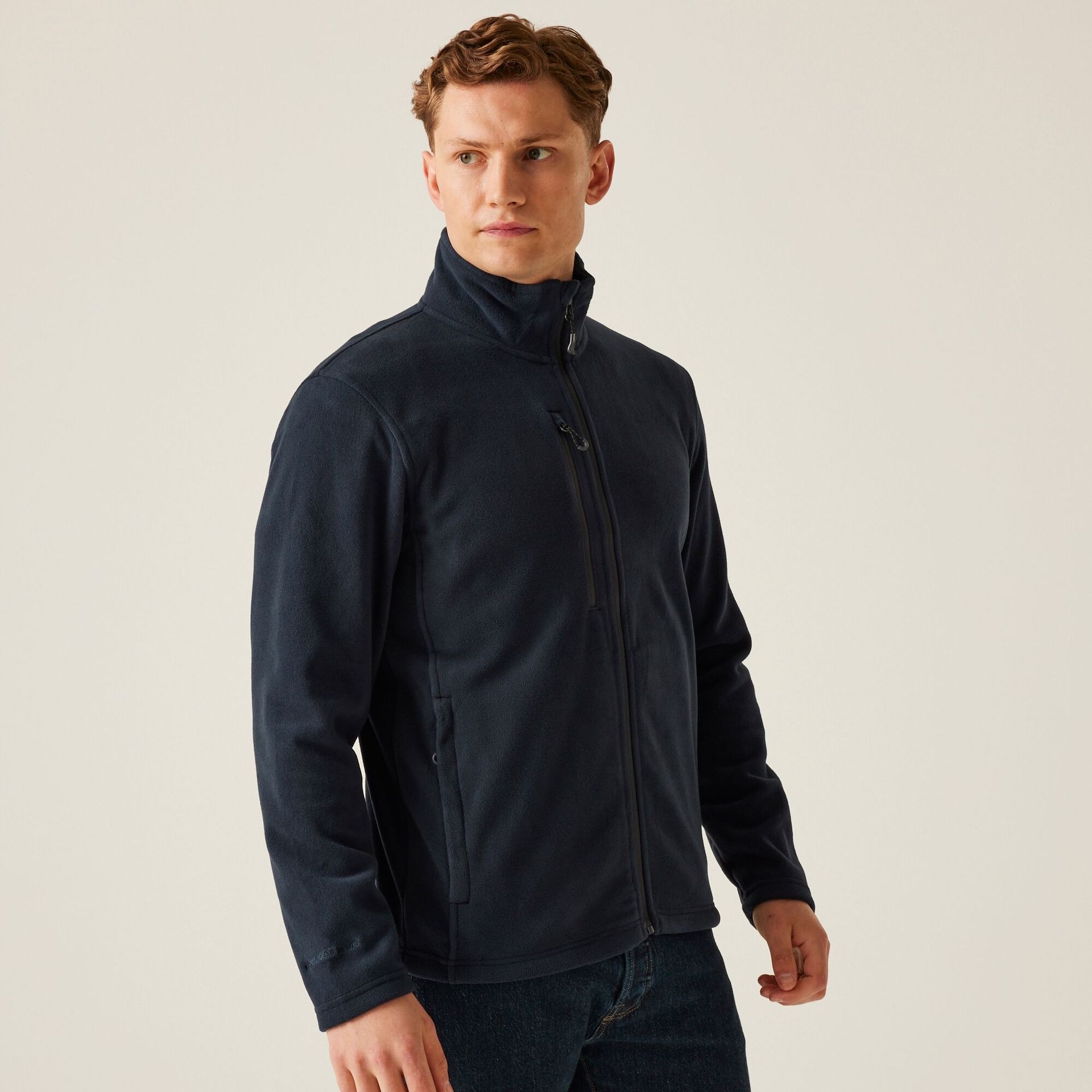 Bluza polarowa z recyklingu Honestly Made Regatta Professional Granatowy, Rozmiar: 3XL