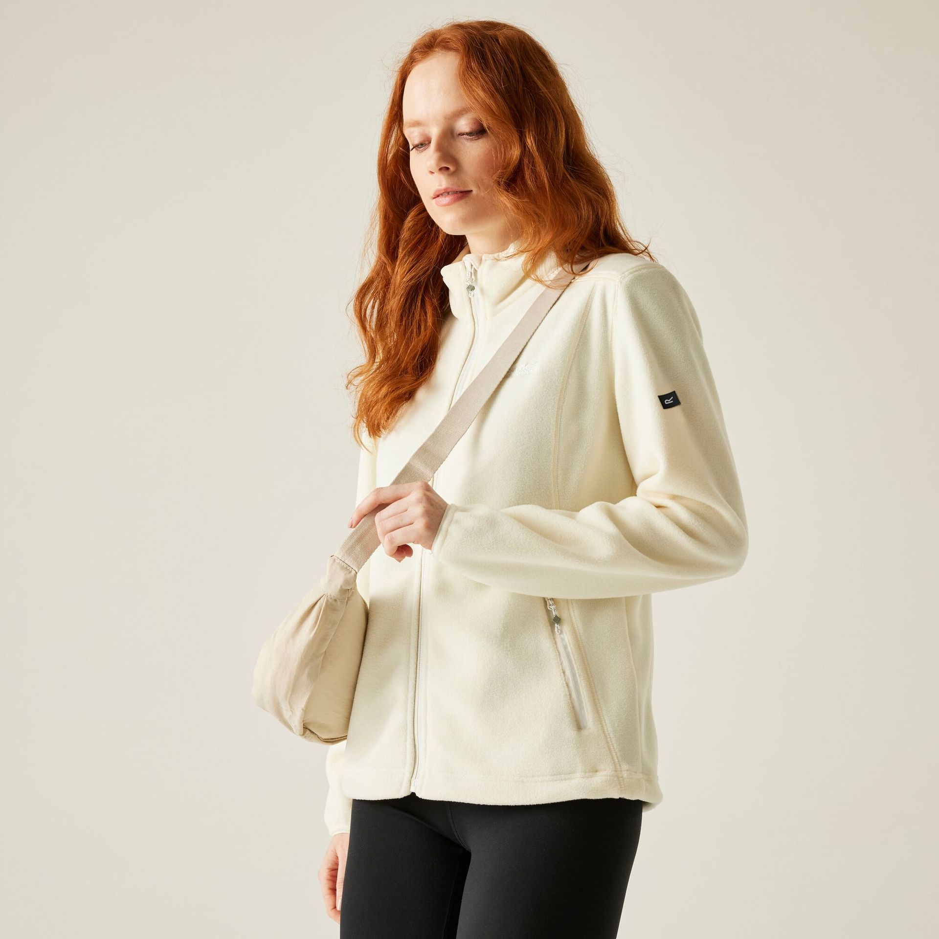 Regatta Polar damski rozsuwany Floreo IV Biały, Rozmiar: 46