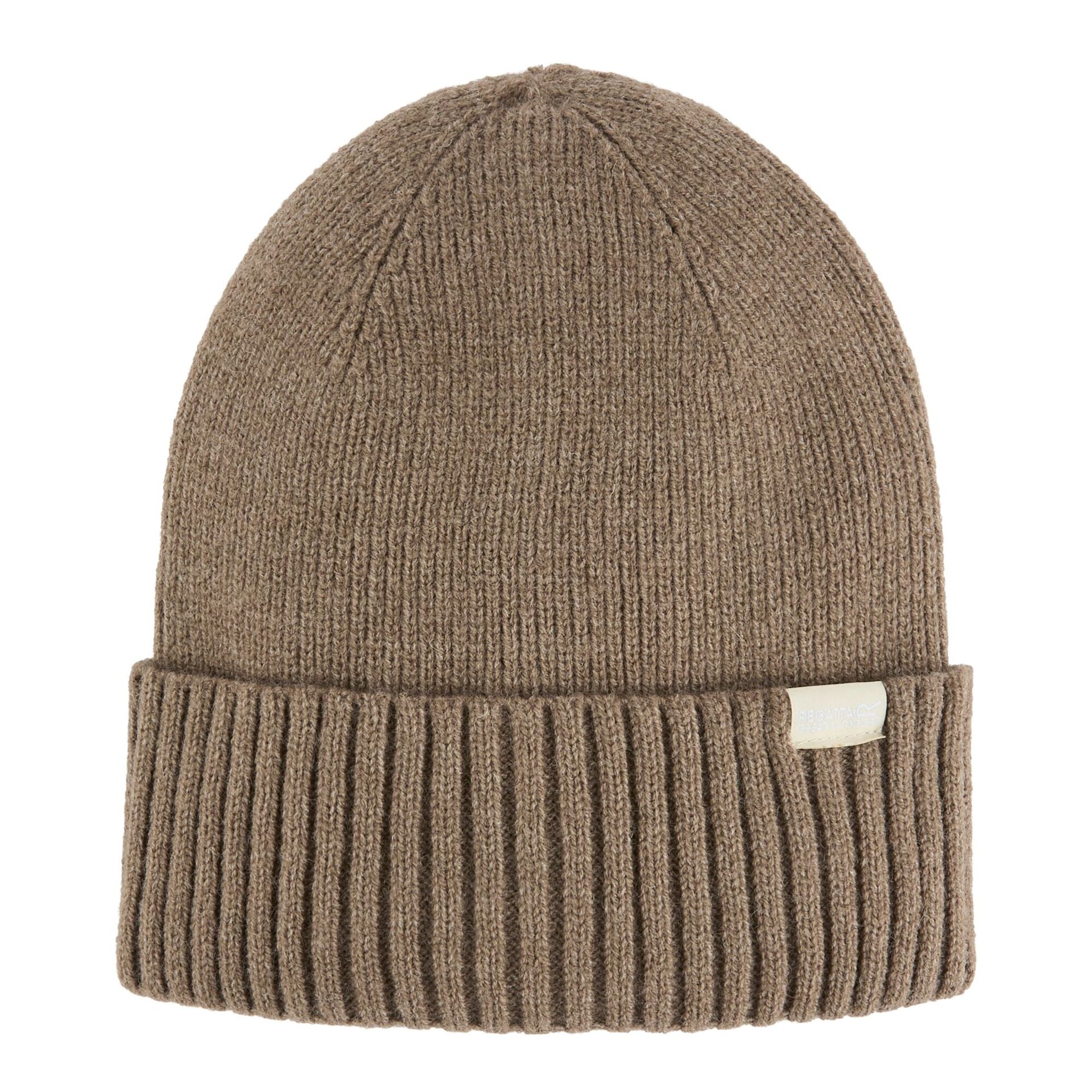 Regatta Czapka damska zimowa Ribbed Basic Brązowy