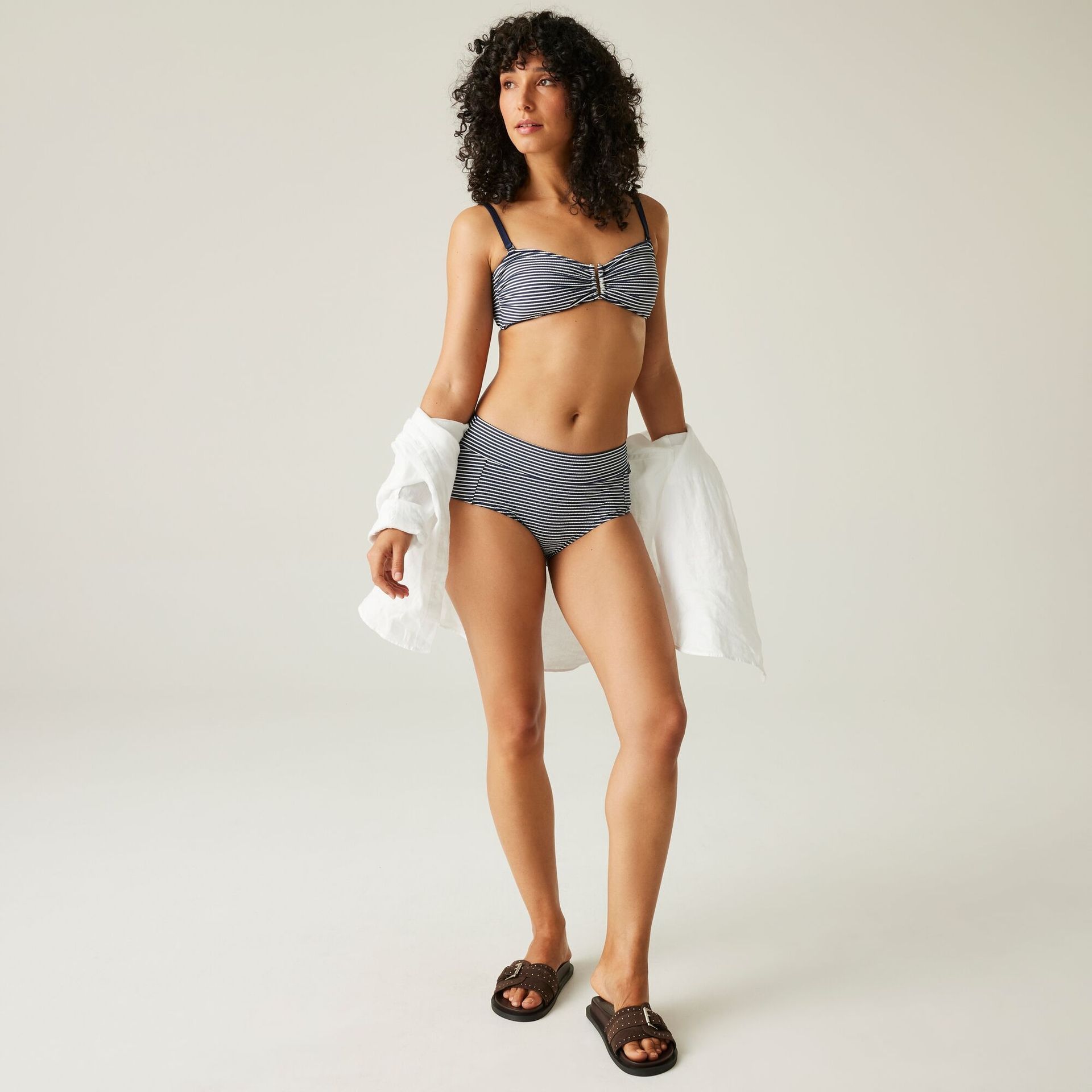 Regatta Damski dół od stroju kąpielowego Paloma Brief Niebieski, Rozmiar: 34