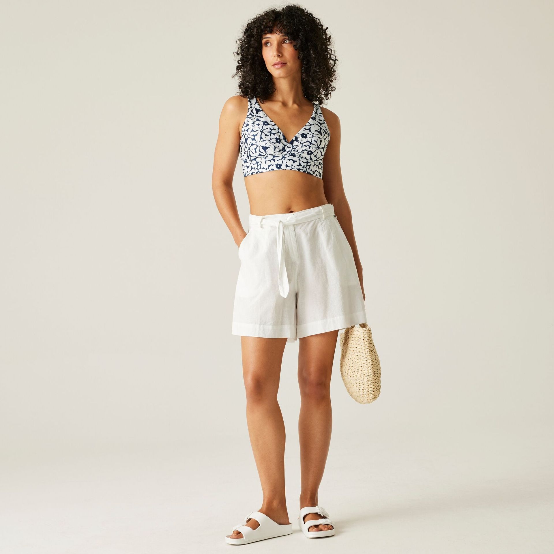 Regatta Damska góra od stroju kąpielowego Paloma Niebieski, Rozmiar: 40