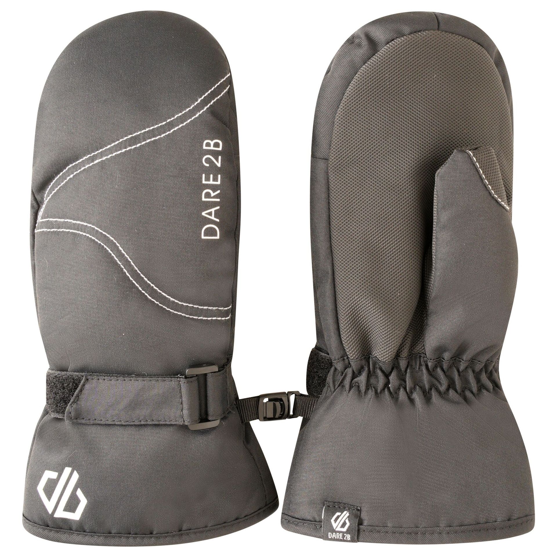 Dare 2b Dziecięce rękawiczki narciarskie Jovial Czarny, Rozmiar: 140 cm