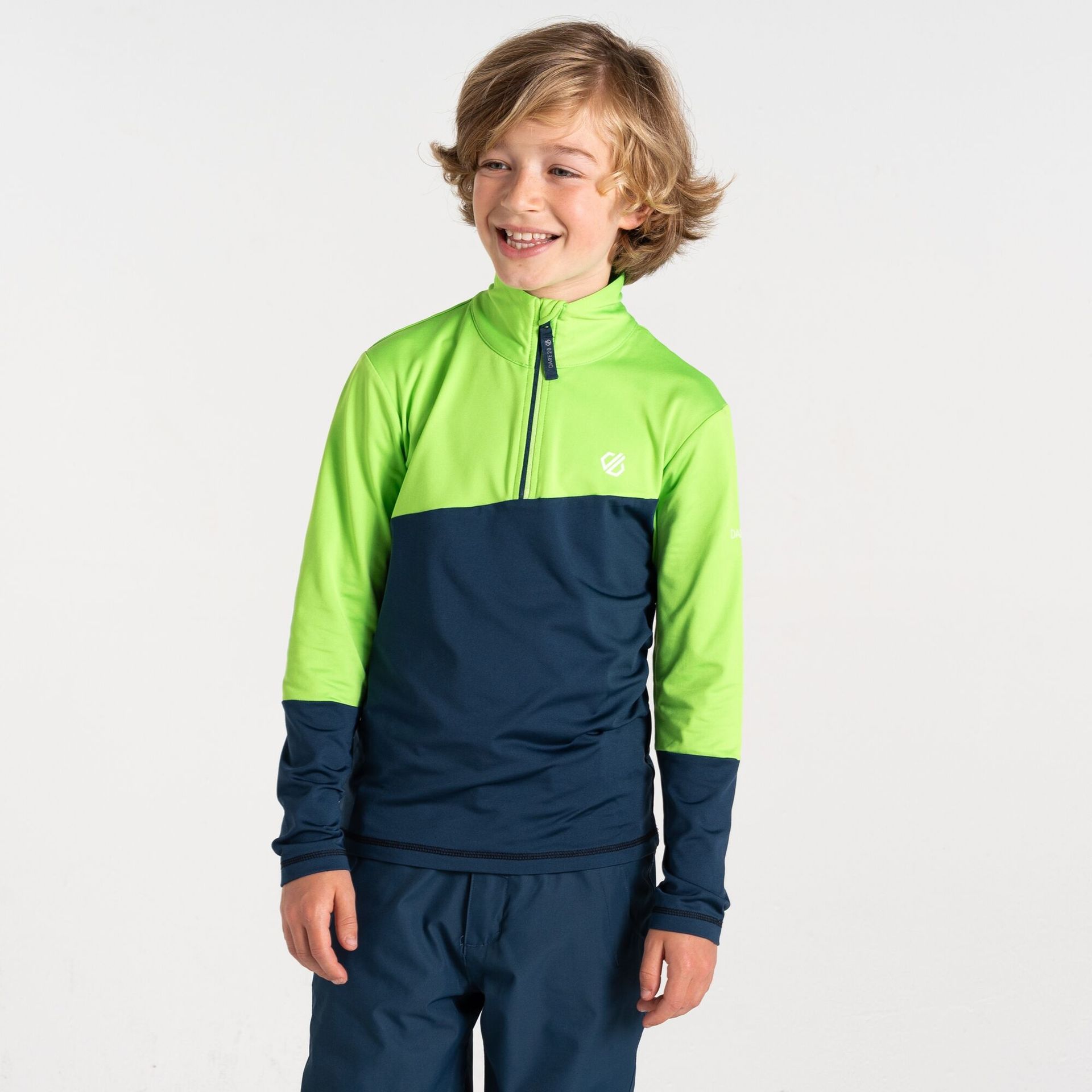 Dare 2b Dziecięca bluza Formate III Core Stretch Zielony, Rozmiar: 128 cm