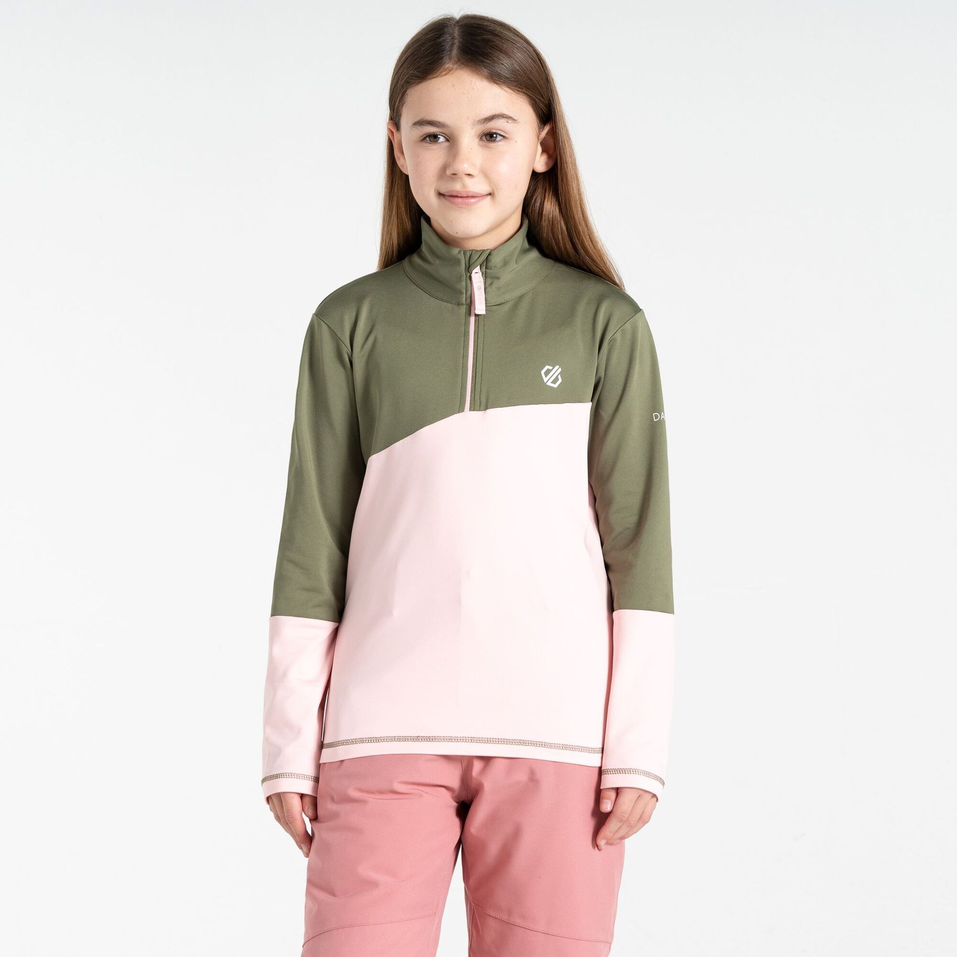 Dare 2b Dziecięca bluza Formate III Core Stretch Różowy, Rozmiar: 164 cm