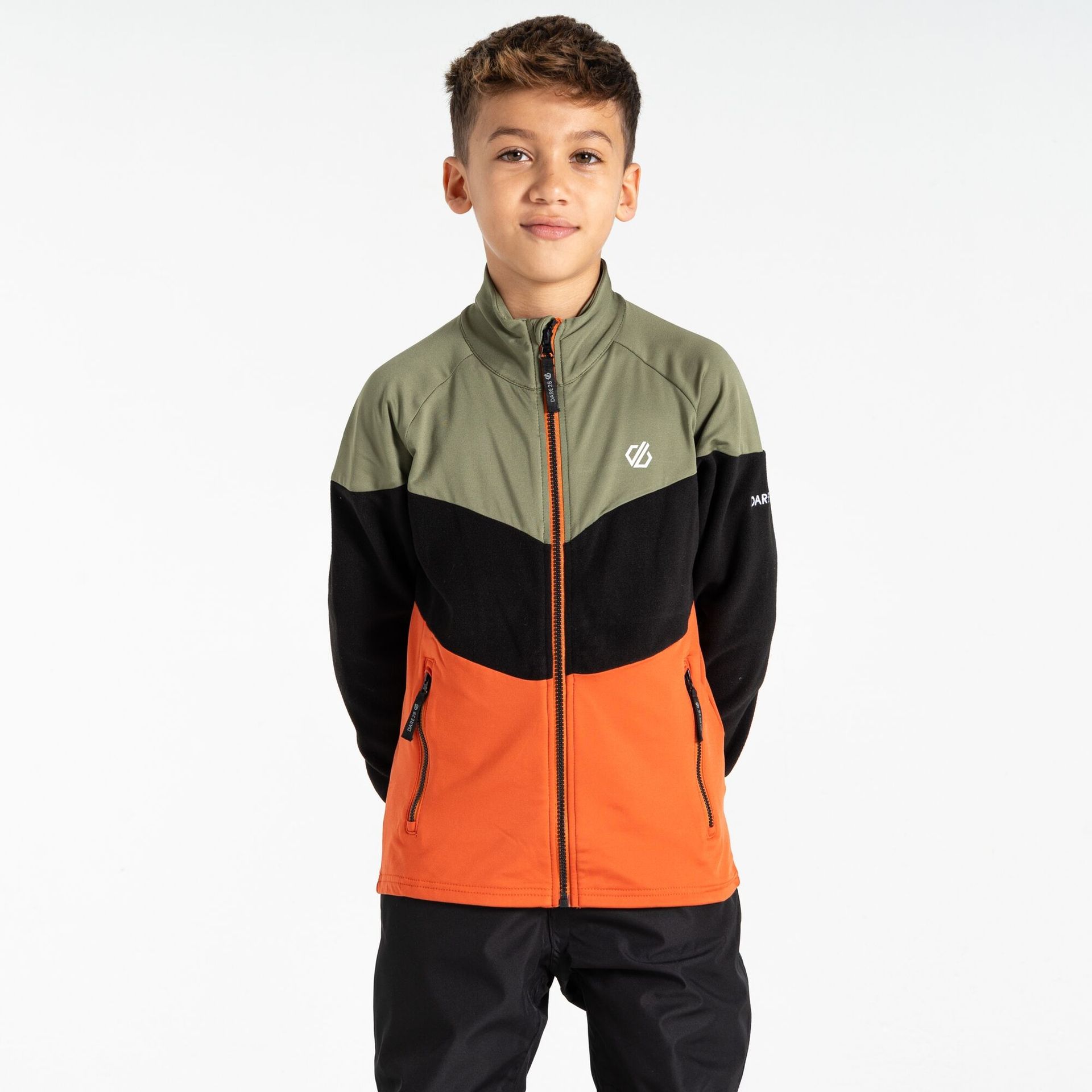 Dare 2b Dziecięca bluza Emergent III Core Stretch Zielony, Rozmiar: 158 cm
