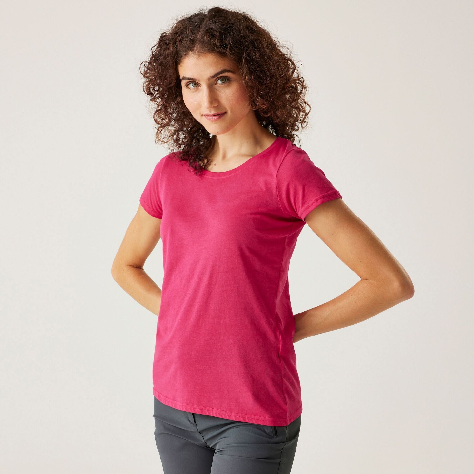Regatta Damski t-shirt Carlie Fuksja, Rozmiar: 46