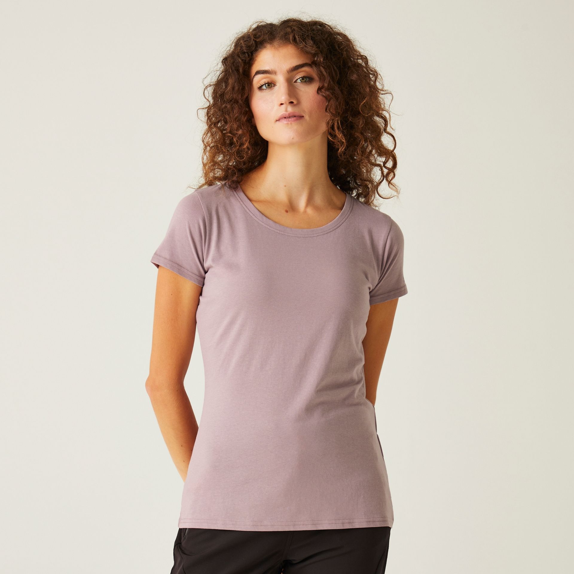 Regatta Damski t-shirt Carlie Fioletowy, Rozmiar: 36
