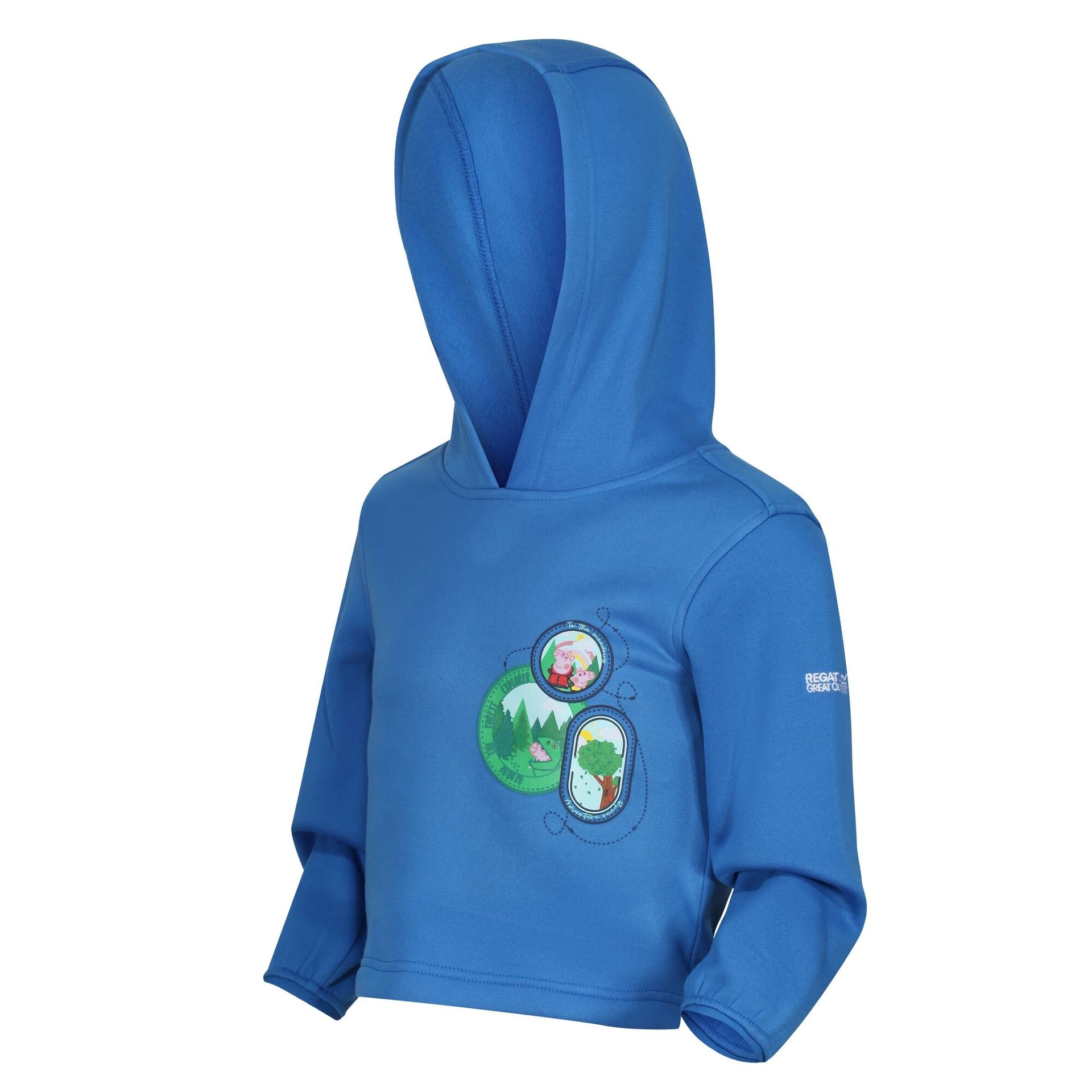 Regatta Dziecięca bluza Peppa Hoody Niebieski, Rozmiar: 92 cm