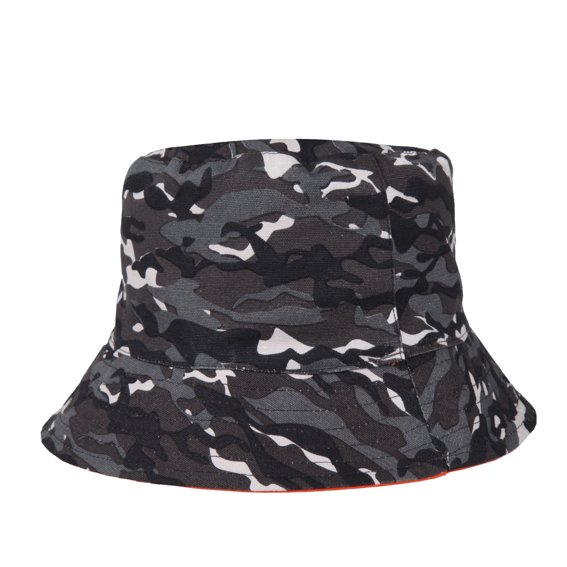 Regatta Dziecięcy kapelusz Bucket Czarny, Cotton, Rozmiar: 98 cm