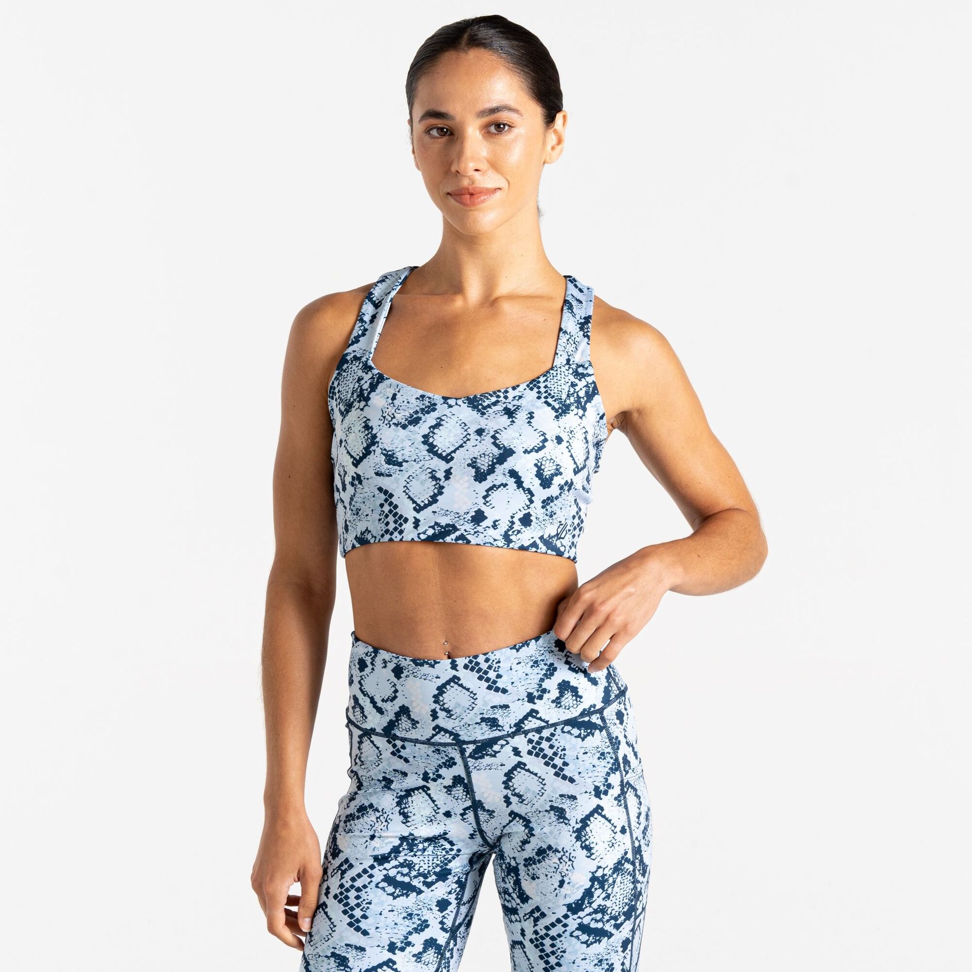 Dare 2b Biustonosz sportowy damski Swift III Niebieski, Rozmiar: L