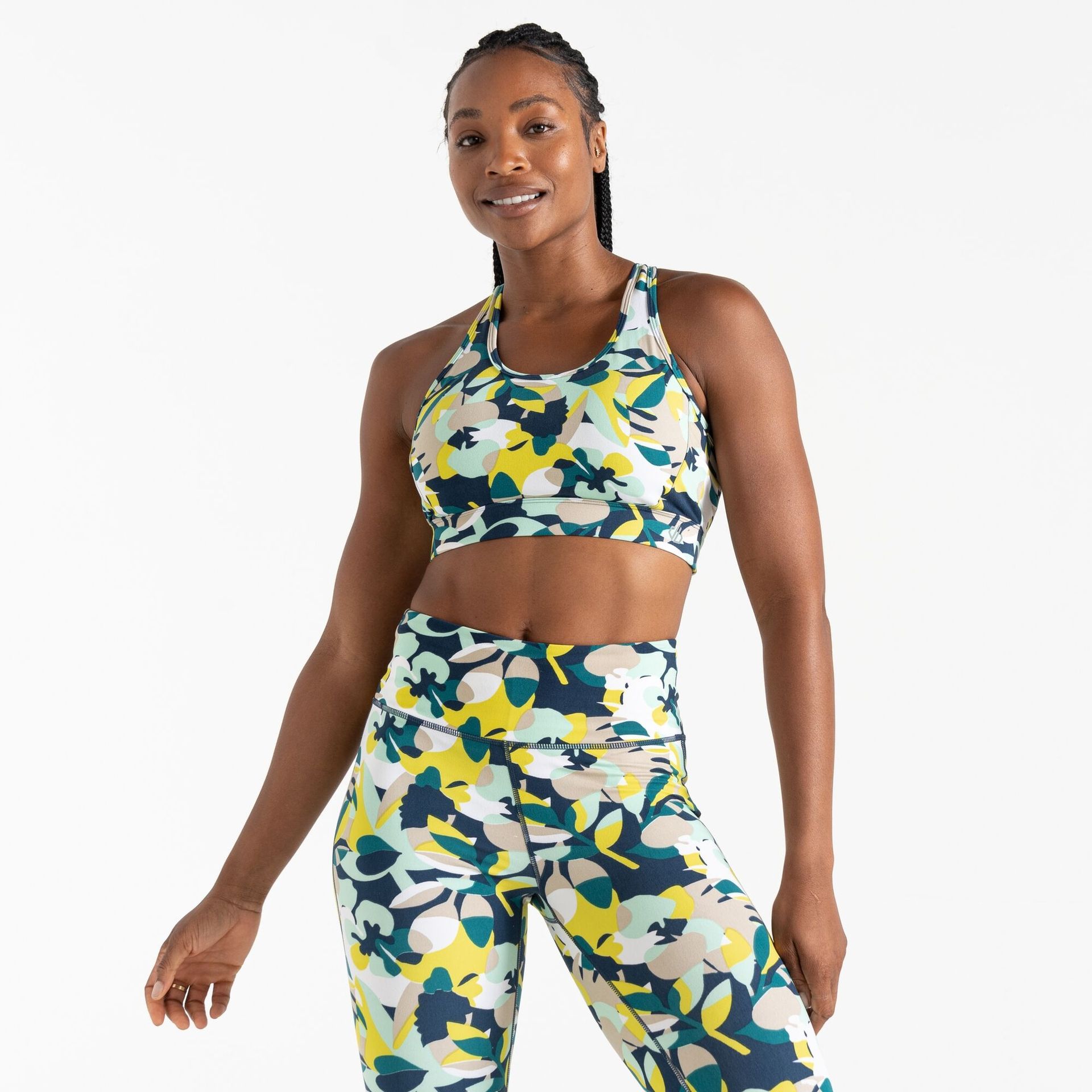 Dare 2b Damski biustonosz sportowy Swift II Niebieski, Rozmiar: M