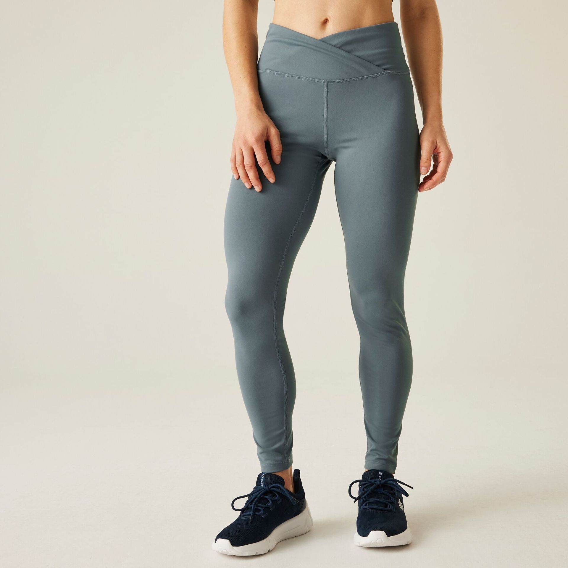 Dare 2b Legginsy sportowe damskie Revived II Szary, Rozmiar: 46
